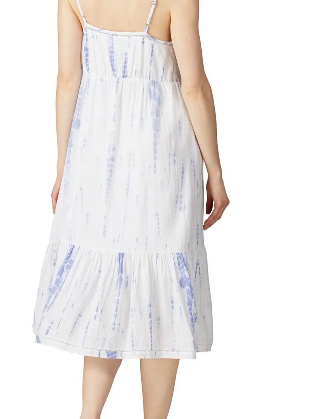 Rails Whitei and Light Blue Tie-Dye Delilah Midi Dress - Picture 2 of 5